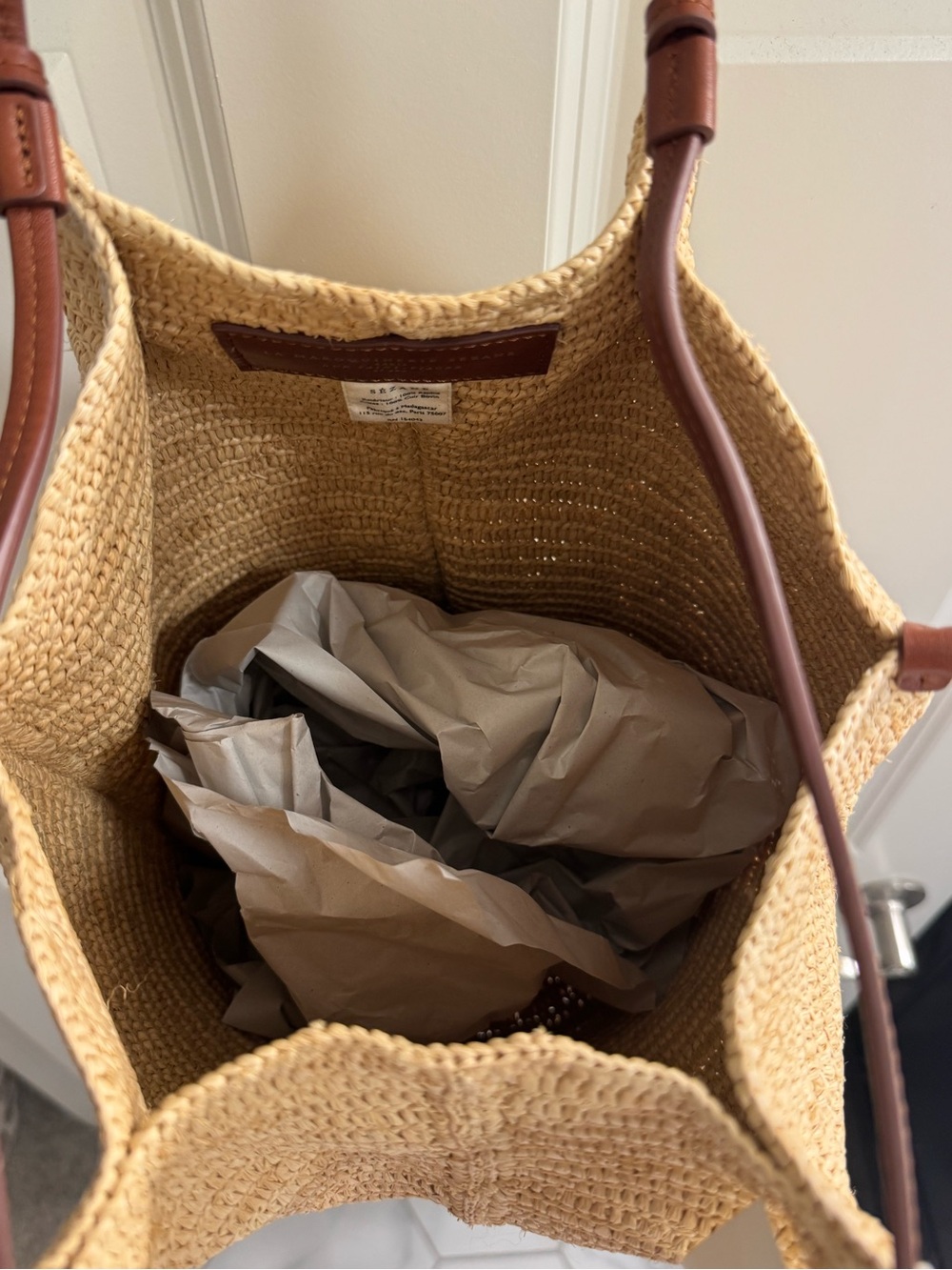 Sézane Romie Basket Bag - Picture 6 of 8